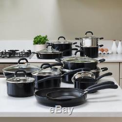 ProCook Gourmet Induction Non-Stick Strain and Pour Cookware Set 12 Piece