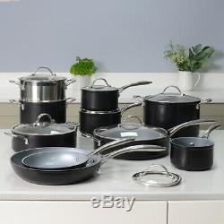 ProCook Professional Ceramic Induction Cookware Set 10 Piece Pots and Pans