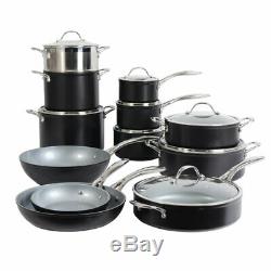 ProCook Professional Ceramic Induction Cookware Set 12 Piece Pts and Pans