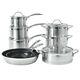 Procook Professional Stainless Steel Induction Cookware Set 8 Piece