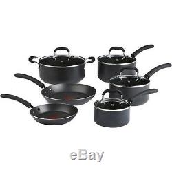 Professional 10 Piece Cookware Set, Induction Cooktop Anodized Aluminum Pans Pot