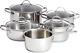 Professional Title ```premium 9-piece Stainless Steel Induction Cookware Set Wi