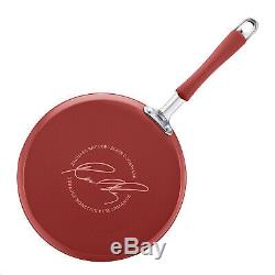 Rachael Ray 16339 Cookware Set, 12-Piece, Cranberry Red Rachel Ray Pots