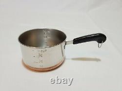 Revere Ware Copper Bottom 25 Piece Set Vintage Pots & Pans Cookware Revereware