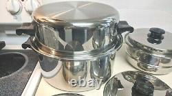 SALADMASTER T304S Stainless 7 Piece Cookware