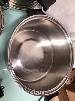 SALADMASTER T304S Stainless Steel Cookware Set. Great Used Condition. 17 Pieces