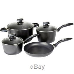 SCANPAN Evolution 4 Piece Non-stick Cookware Set 100% Recycled! RRP $1229.00