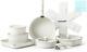 Sensarte 17 Piece Pots And Pans Set, Nonstick Detachable Handle Cookware, Set Rv