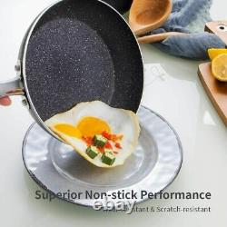 SKY LIGHT Nonstick Cookware Set, 10 Piece Stone-Derived Cooking Set Altay 19461