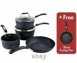 Scoville Neverstick 5 Piece Cookware Set 4 Pans + FREE Frying Pan