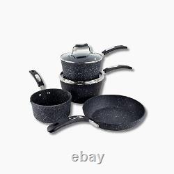 Scoville Neverstick 5 Piece Cookware Set Home Kitchen Food Prep Dishwasher safe