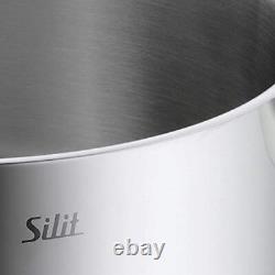 Silit Toskana cookware set induction 10-piece, cooking pot set with gl