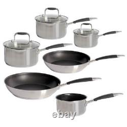 Stoven Soft Touch Induction 5 Piece Cookware Set plus 28cm Frying Pan