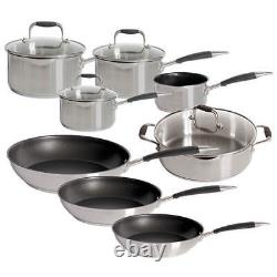 Stoven Soft Touch Induction 8 Piece Cookware Set