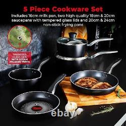 T700314 SmartStart Gourmet 5 Piece Cookware Set with Easy Clean