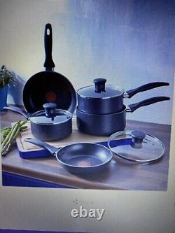 TEFAL Origins B190S544 5-piece Non-stick Cookware Set Black frying & saucepans