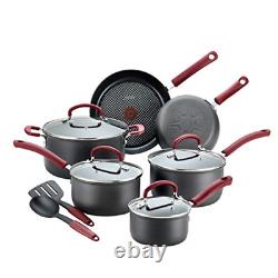 T-fal Ultimate Hard Anodized Dishwasher Safe Nonstick Cookware Set, 12-Piece