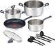 Tefal Daily Cook 11 Piece Saucepan Set Clearance