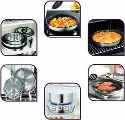 Tefal Ingenio Emotion 10-piece Cookware Set Frypans Saucepans Frying Pans Handle