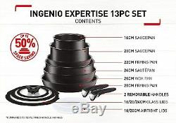 Tefal Ingenio Expertise Non-Stick Induction Expertise Cookware Set 13 Pieces