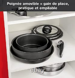 Tefal Ingenio Performance L6547802 20-Piece Cookware Set, Induction, Saucepans