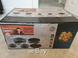 Tefal Jamie Oliver Hard Anodised Premium 5 Piece Cookware Set in black, BRAND