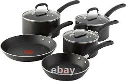 Tefal Premium Non Stick Cookware Set With Induction 5 Pieces Black E857S544