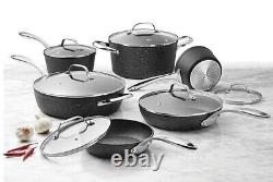 The Rock by Starfrit 12-Piece Cookware Set FREE SHIPPING