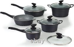 Tognana 10-Piece Great Kitchen Cookware Set, Grey