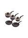 Tower Black 5-piece Cookware Set Premium Quality Kitchen Essentials