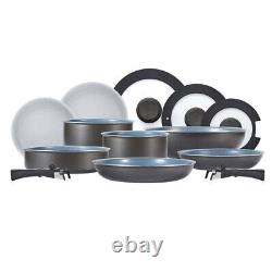 Tower Freedom T800200 13 Piece Cookware Set with Ceramic Coating, Stackable and