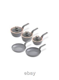 Tower Grey 5-Piece Cookware Set Premium Quality Kitchen Essentials