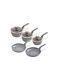 Tower Grey 5-piece Cookware Set Premium Quality Kitchen Essentials