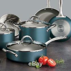 Tramontina 11-Piece Nonstick Cookware Set Copper or Teal! NEW! Free Shipping