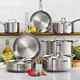 Tramontina Stainless Steel 12 Piece Cookware Set? Dishwasher Safe? Polished