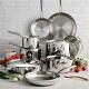 Tramontina Tri-ply Clad 14-pc. Cookware Set (14-piece) New
