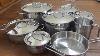 Unboxing 14 Pieces Stainless Steel Cookware Set In Tamil Korkmaz Cookwares