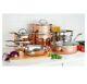 Viking 13-piece Tri-ply Copper Cookware Set