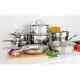 Viking 13 Piece Stainless Steel Cookware Set