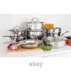 Viking 13 piece Stainless Steel Cookware Set