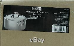 Viking Professional VSC1010 7 Piece 7-Ply Stainless Steel Cookware Set