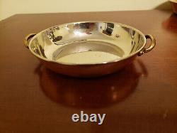 Vintage 9 Piece Copper Pots / Pans Cookware Set / Kitchenware / Great Condition