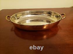 Vintage 9 Piece Copper Pots / Pans Cookware Set / Kitchenware / Great Condition