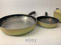 Vintage Club Cookware 8 Piece Set (pot and pan) In Yellow