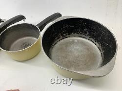 Vintage Club Cookware 8 Piece Set (pot and pan) In Yellow