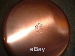 Vintage USA NOS Revere Ware Copper Clad HUGE 11 Piece Set No 3308 NEW