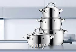 WMF Concento 8-Piece Cookware Set MSRP $1050 made in GERMANY