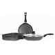 Westinghouse Cookware Essentials 4 Piece Set In Black