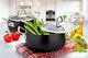 Zest Gusto Collection 6-piece Non-stick Granite Cookware Set