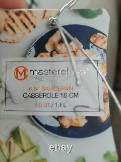 15 Piece Masterclass Speckled Beige Premium Cookware/bakeware Set